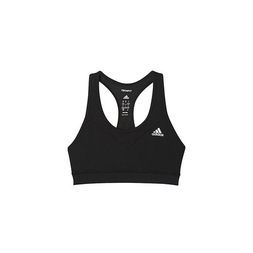 adidas TF Bra-Solid Sujetador, Mujer, Negro