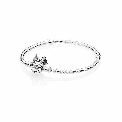 Social Pandora Mujer plata Pulsera charm 597770CZ-16