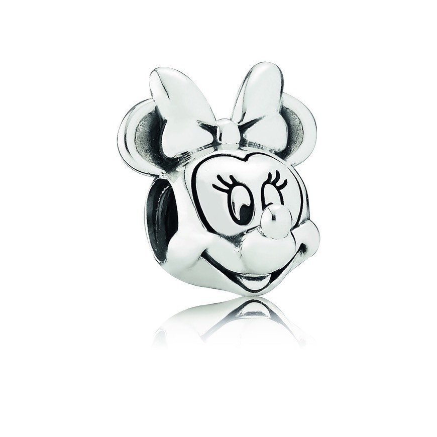 Fashion Charm en plata de ley Retrato Minnie