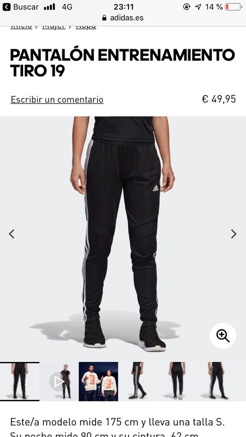 Product Adidas women pantalón de tiro 19