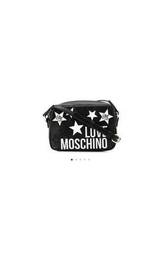 LOVE MOSCHINO
embroidered-star patches shoulder bag