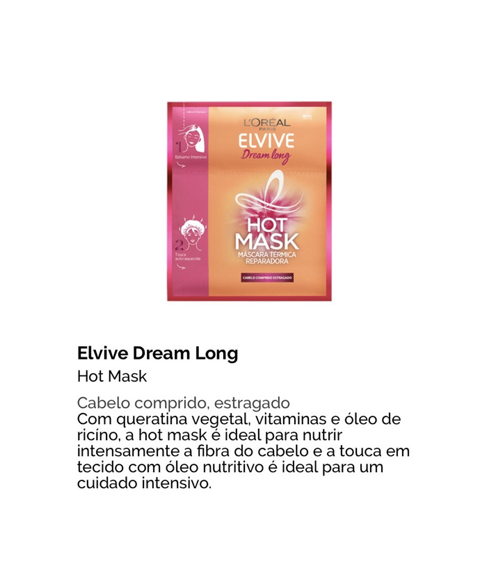 Product Elvive Hot Mask Dream Long