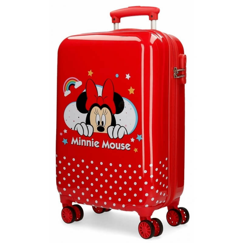 Moda Mala/Trolley de Cabine 55cm 4 Rodas Spinner Minnie RAINBOW ...