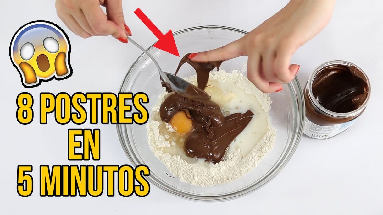 Moda LOS 8 MEJORES POSTRES EN 5 MINUTOS - YouTube