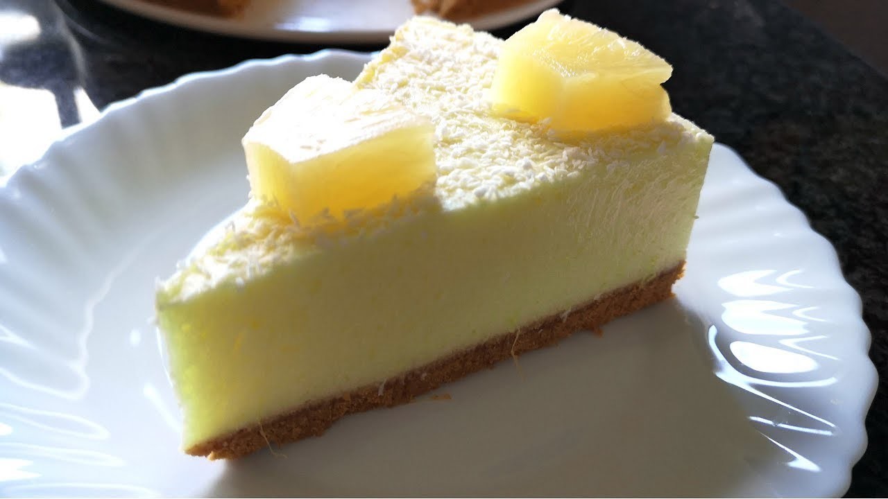 Videogames Tarta de Piña y Coco SIN HORNO Postres Mil - YouTube