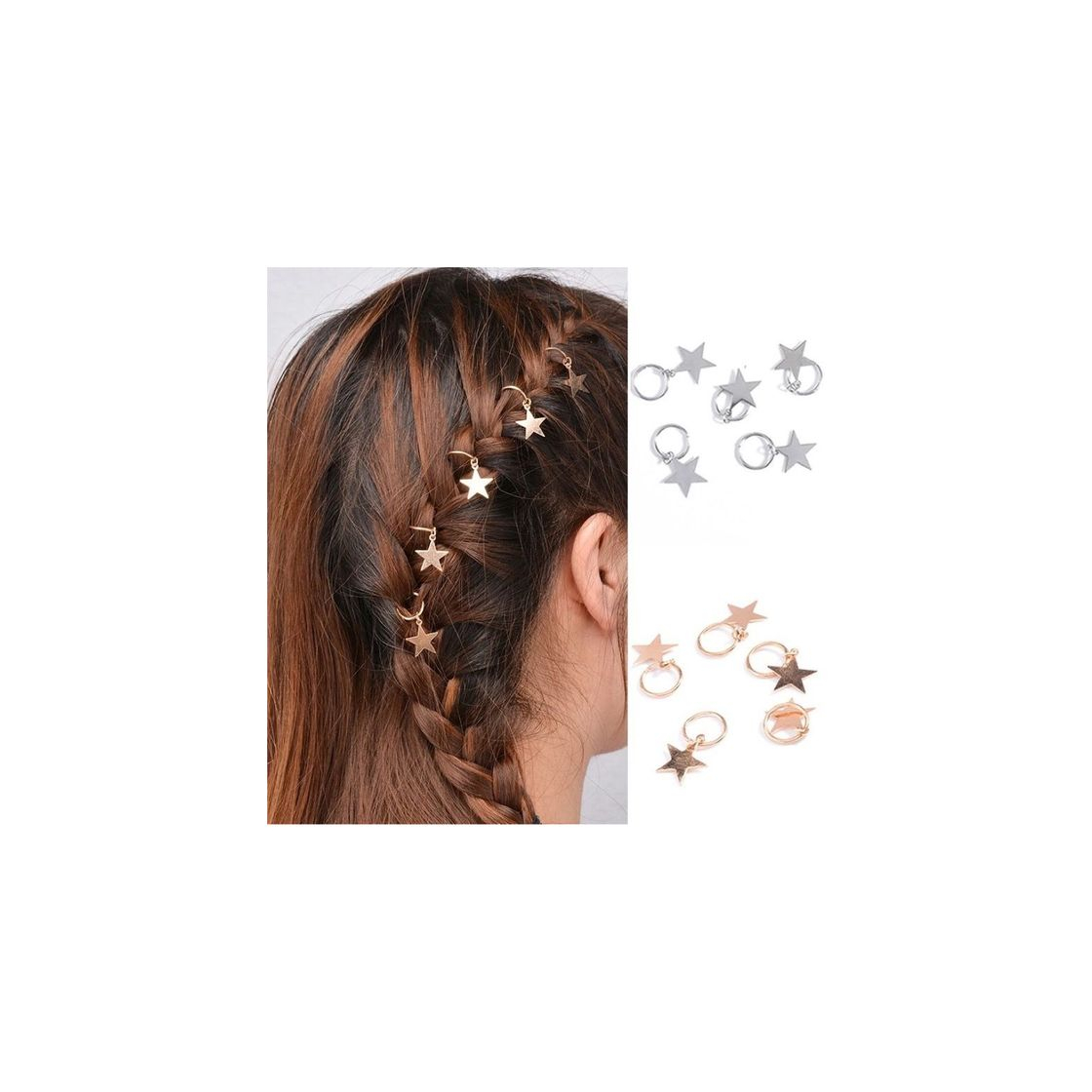 Social Estrellas para trenzas