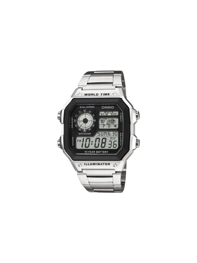 Moda Casio Reloj de Pulsera AE-1200WHD-1AVEF