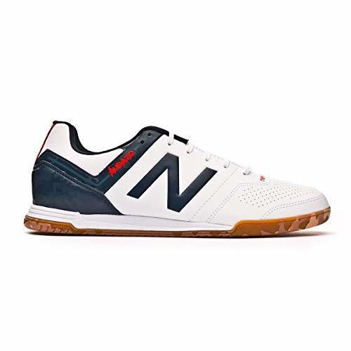 Places New Balance Audazo Strike 3.0 Futsal, Zapatilla de fútbol Sala, White Grey,