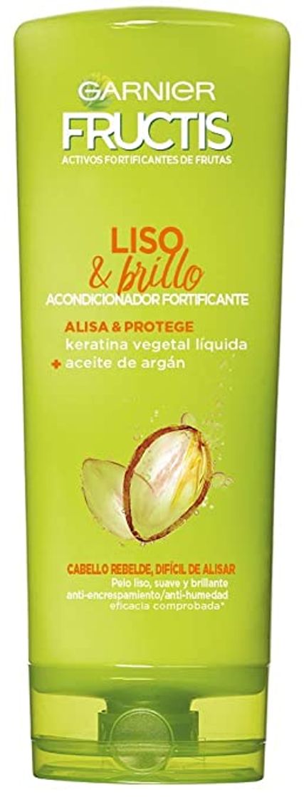 Products Fructis acondicionador liso y brillo para pelo liso