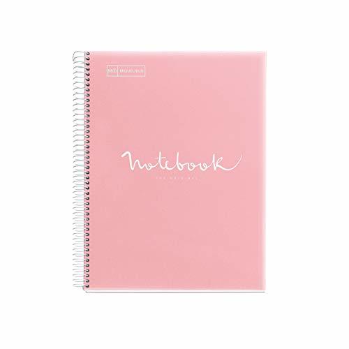 Producto Miquelrius Cuaderno A4 Emotions Rosa 80 hojas Cuadrícula