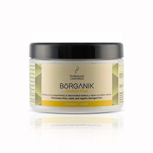 Profesional Cosmetics Borganik Anti Frizz Mask - Mascarilla con Extractos Orgánicos y