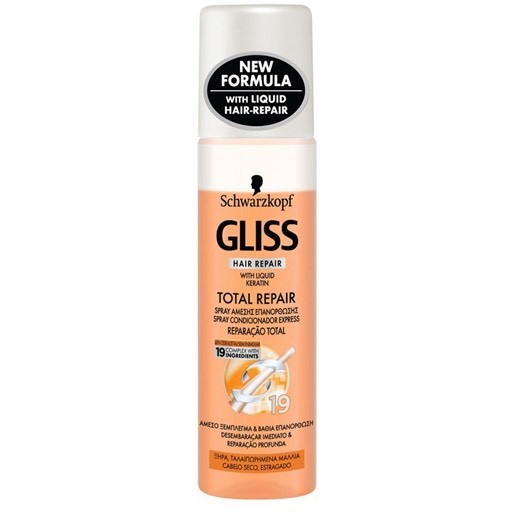 Moda Spray Condicionador Gliss - Total Reparação 