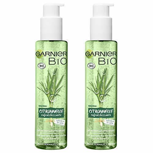 Belleza Garnier Garnier Garnier Bio Gel Limpiador détoxifiant - citronela rafraîchissante, Pack of 2 x