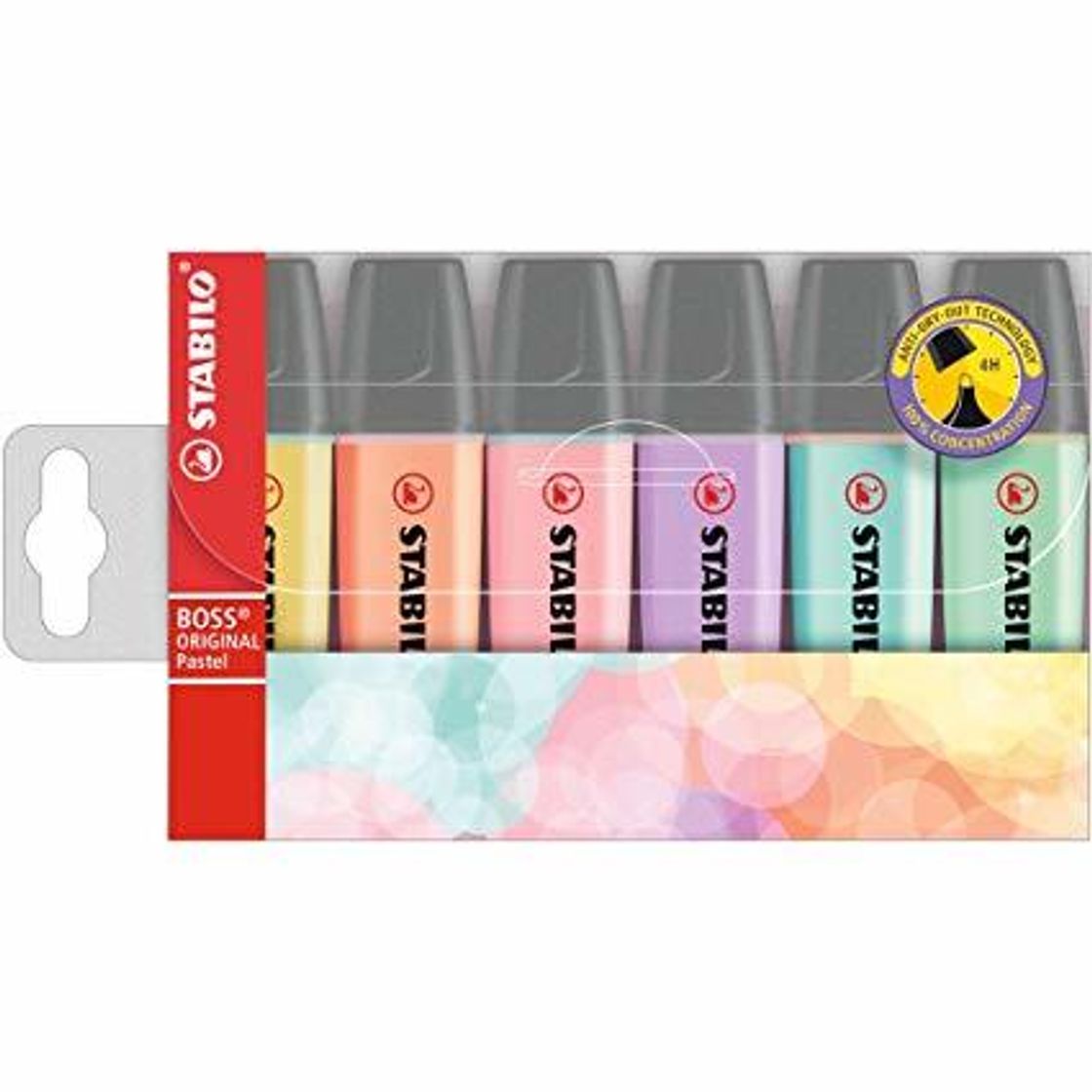Social STABILO BOSS Original PASTEL - Marcador - Estuche 6 colores ...