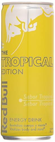 Red Bull Tropical Bebida Energética - Paquete de 12 x 250 ml