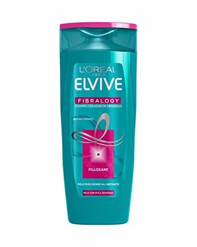 L'Oreal Paris Elvive Fibralogy Champú Creador de Densidad para Pelo con Poca