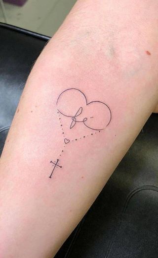 tatuagem de fé