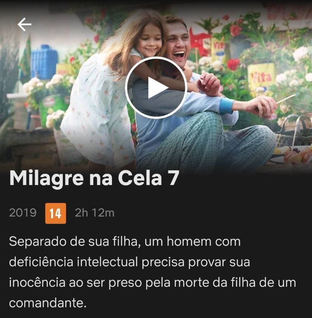 Película Milagre na cela 7