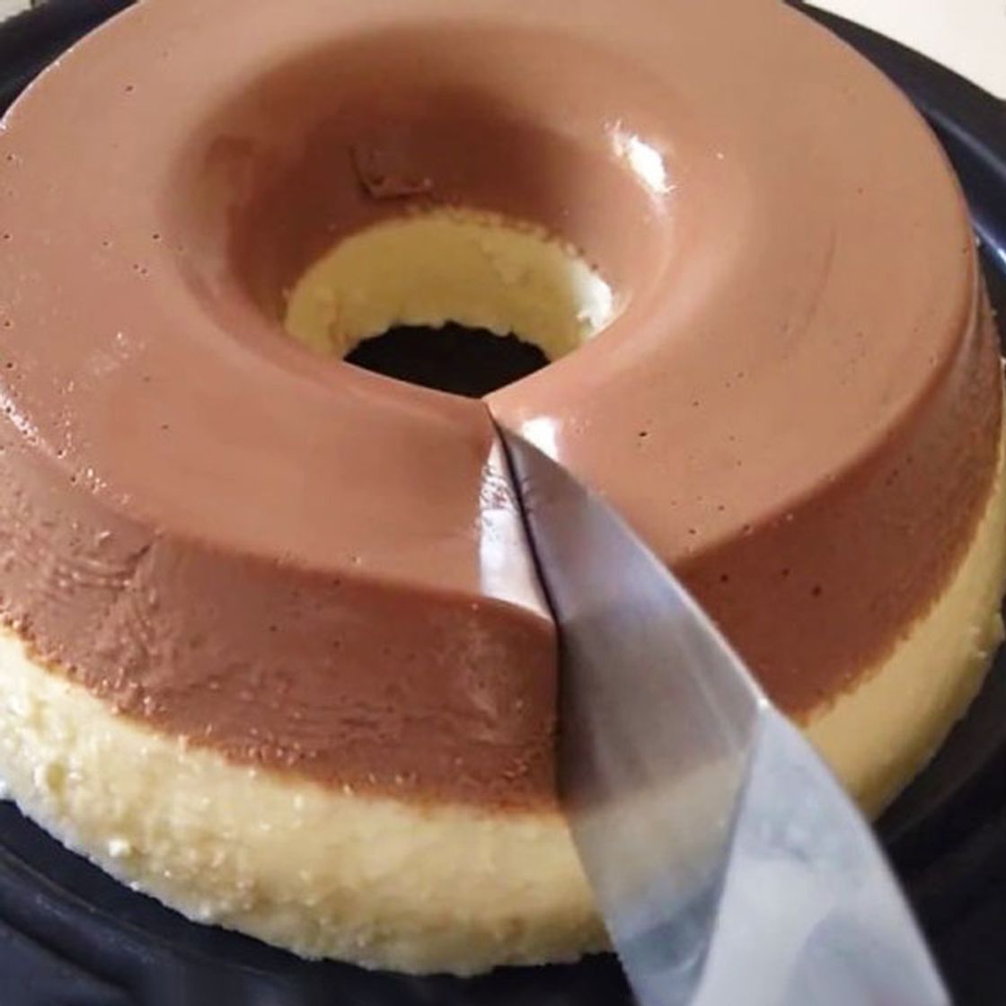 Social Pudim prestígio 