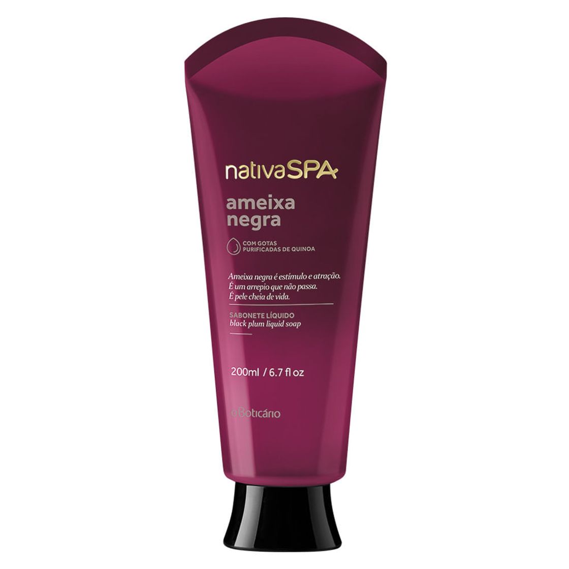 Moda Nativa SPA Sabonete Liquido Ameixa Negra 200g - O Boticário