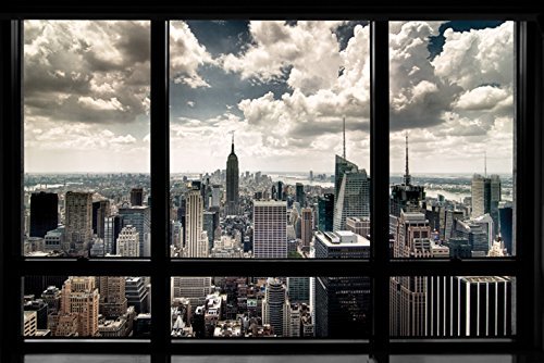 Producto HappyFans New York Window Poster