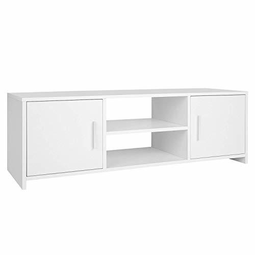 Place Homfa Mueble TV Salón Mesa para TV Mesa Baja para Televisor Receptor