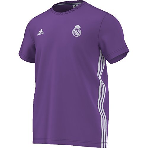 Place adidas Real Madrid 3S tee Camiseta, Hombre, Morado/Blanco