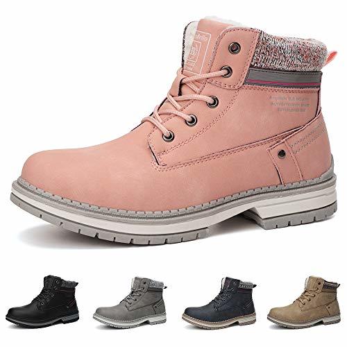 Fashion ABTOP Botas Mujer Botines Zapatos Invierno Botas de Nieve Cálido Fur Forro