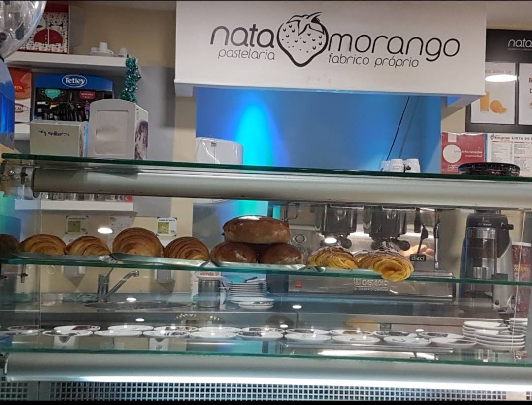 Restaurantes Pastelaria Nata Morango