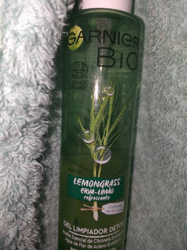 Beauty Garnier Bio Gel Limpiador Detox Lemon grass con Agua de Flor de