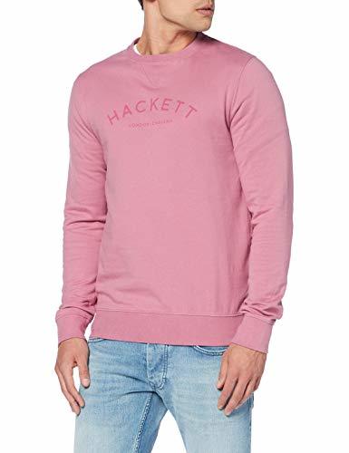 Hackett Classic Logo Crew Sudadera, Rosa