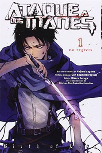 ATAQUE A LOS TITANES:01 NO REGRETS (Shojo Manga)