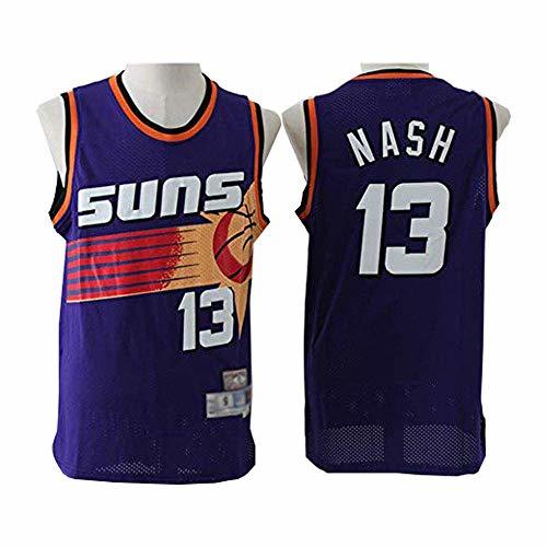 Product LLZYL Maillot para Hombre - Suns 13# Steve Nash Maillot de Baloncesto