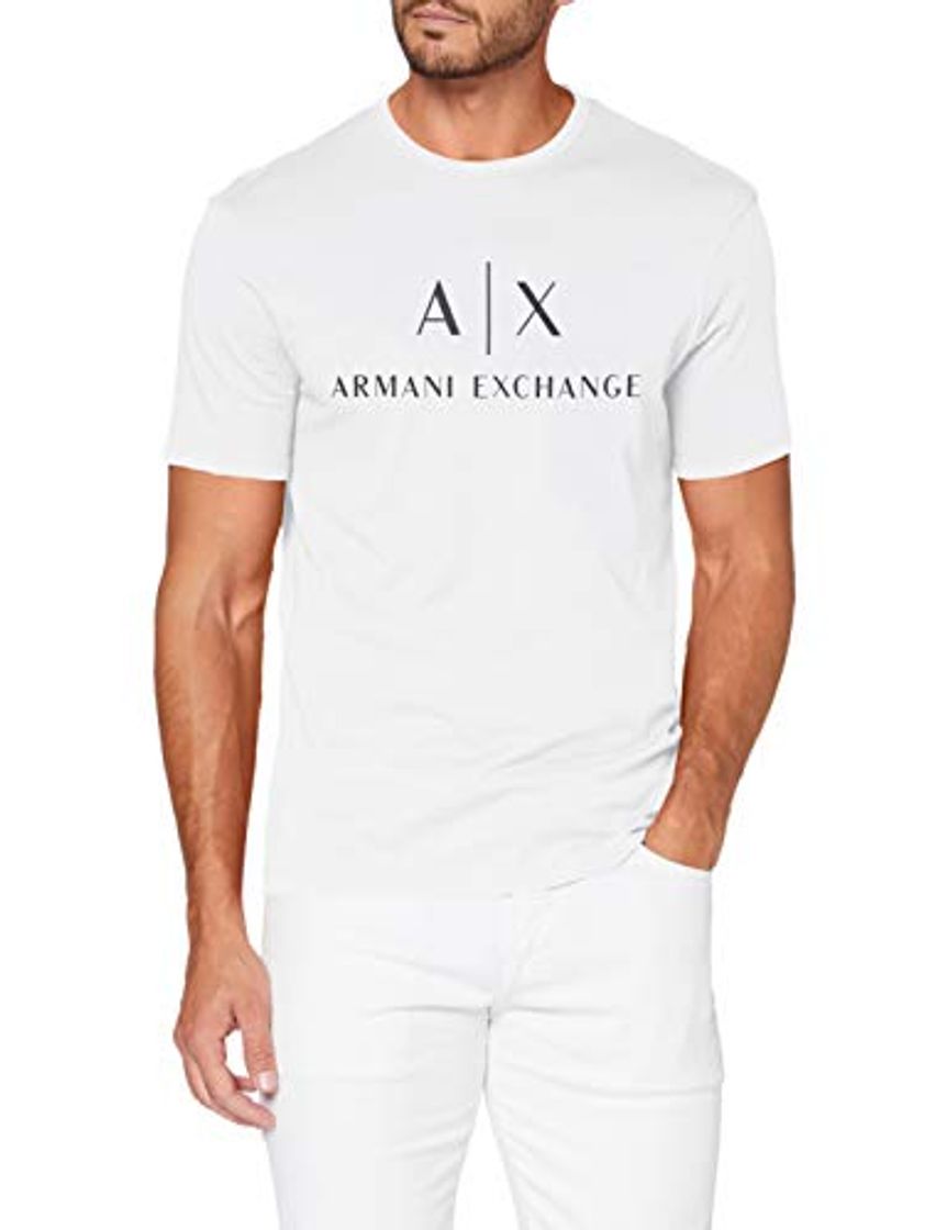 Social Armani Exchange 8nztcj Camiseta, Blanco