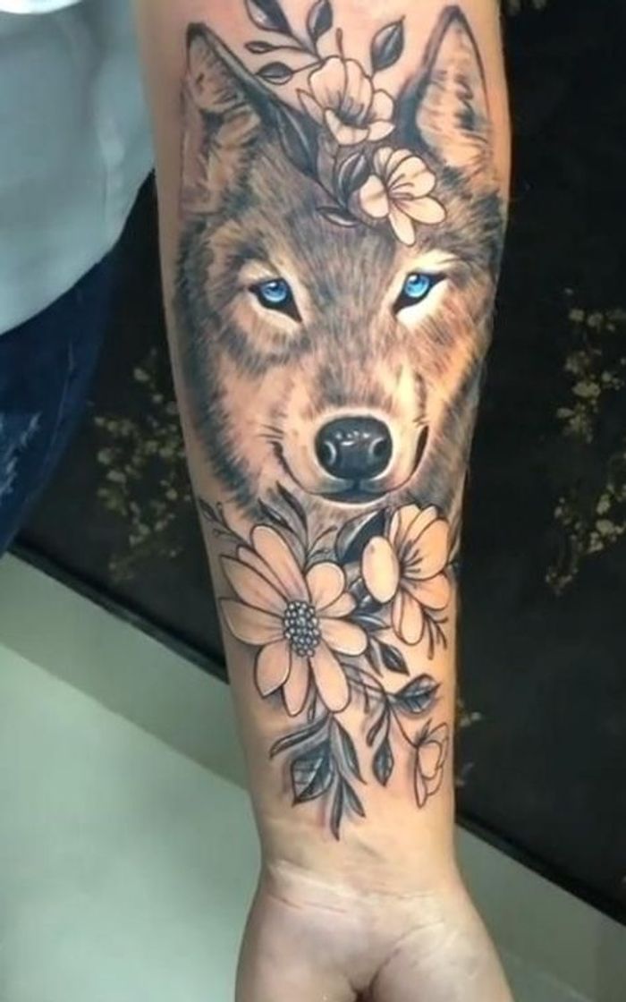 Moda Tatuagem Lobo 🐺 