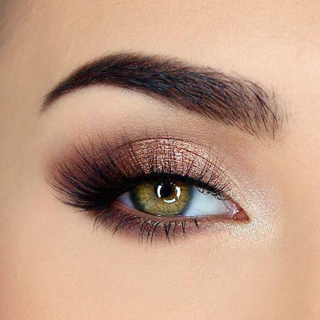 Fashion Olhos com sombra marrom esfumada✨