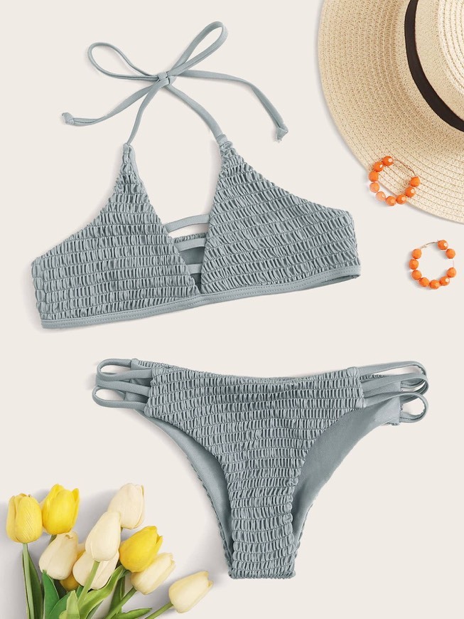 Moda Bikini gris