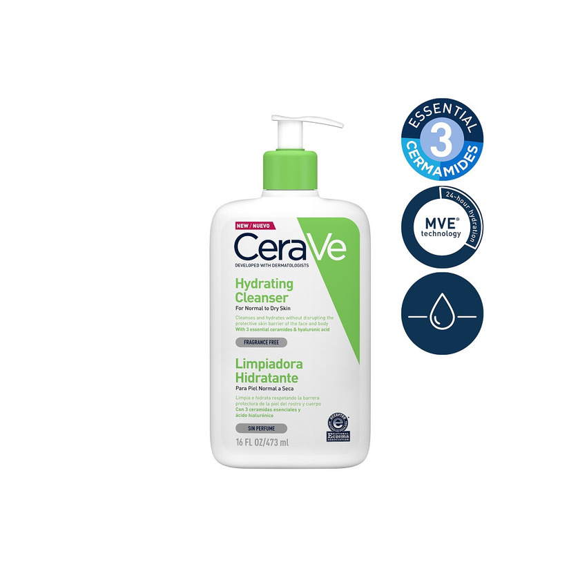 Products Cerave hydrating cleanser 