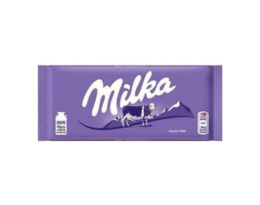 chocolate apline milk milka