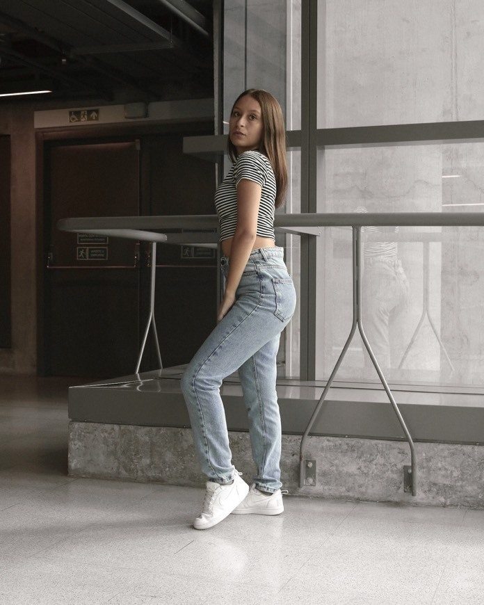 Fashion calça mom jeans