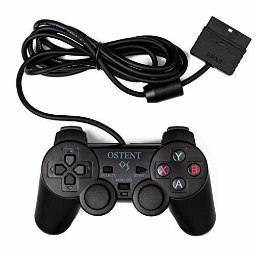 OSTENT Wired Analógico Controlador Gamepad Joystick Joypad para Sony Playstation PS2 PS1