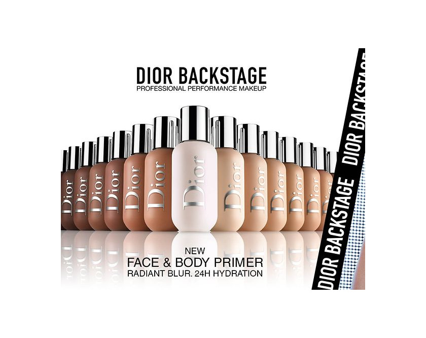 Producto Dior backstage