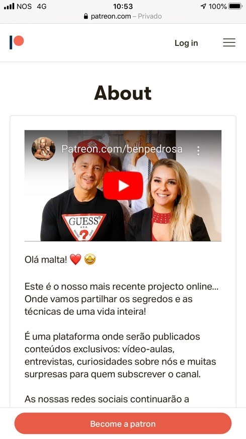 Nova plataforma Ben Pedrosa 