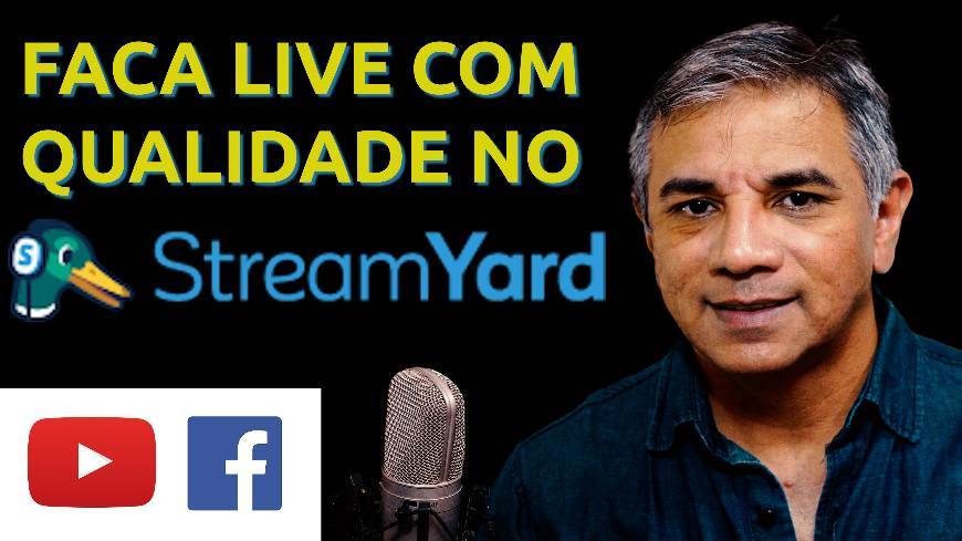 Videojuegos Saiba como fazer Live no StreamYard