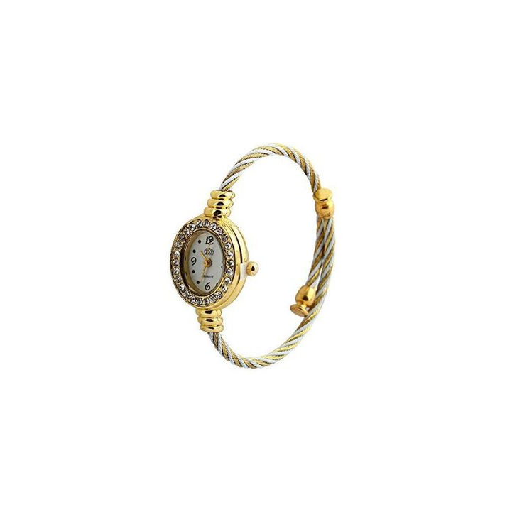 Social DealMux Joyería de Moda Lover Mujeres Brazalete Cara Oval Brazalete Pulsera de