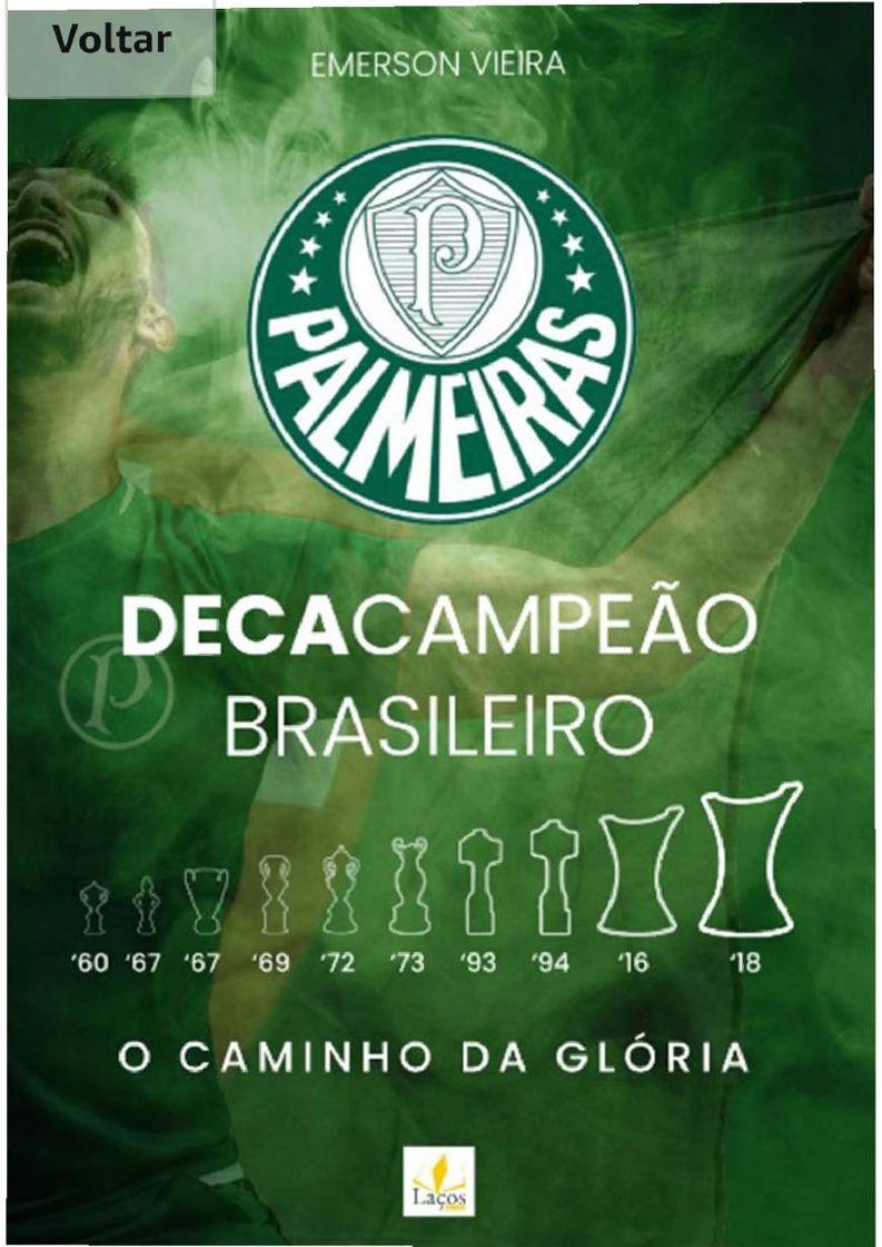 Libro Palmeiras Decacampeão Brasileiro: o caminho da glória