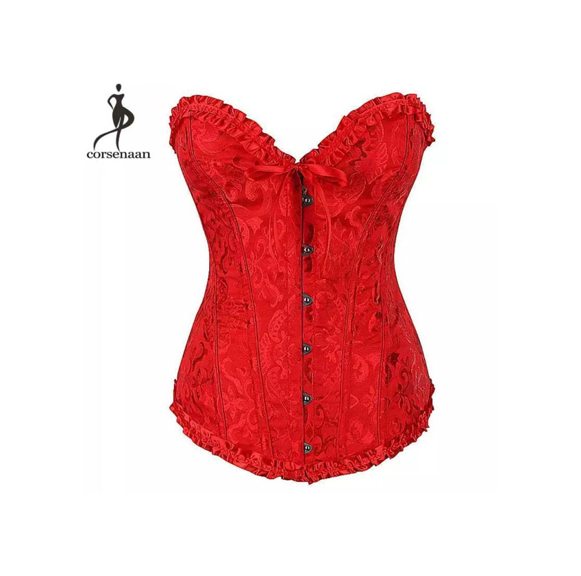 Product Laço acima corset superior gótico corset desossado sexi bust