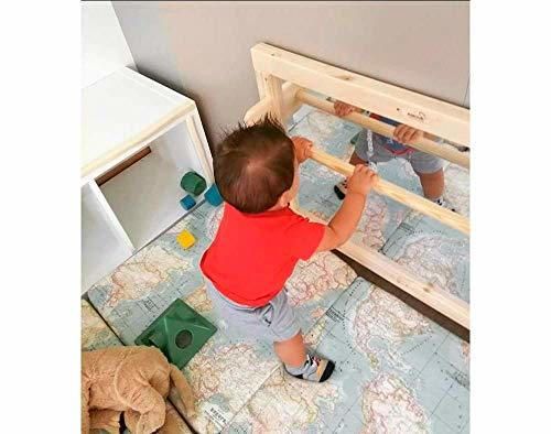 Espejo de seguridad con barra Montessori