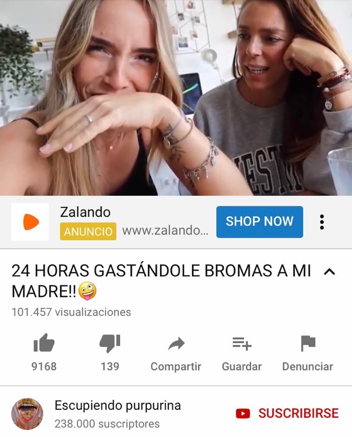 Moda 24h gastándole bromas a mi madre - YouTube