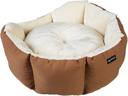 Product AmazonBasics – Cama octogonal para mascotas